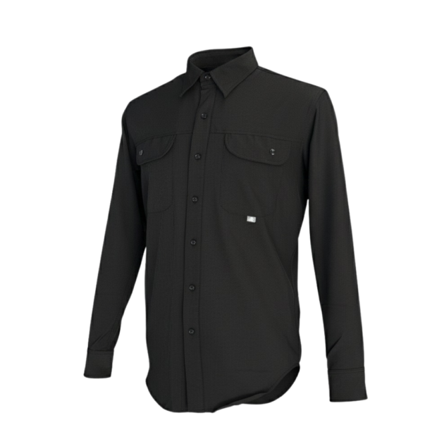 Camisa RIVAS® Slim Negra Hombre