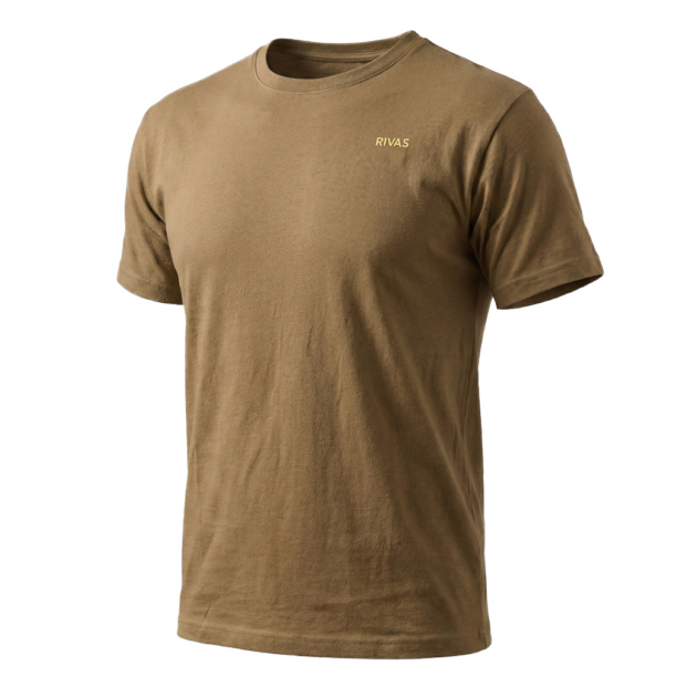 Camisa RIVAS® 50% Algodón 50% Poliéster Beige Hombre