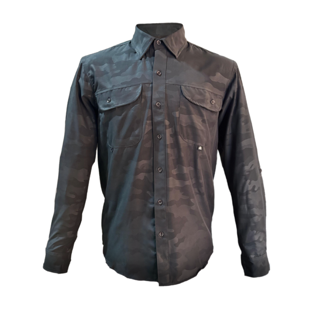 Camisa RIVAS® Camo Slim Oxford Caballero