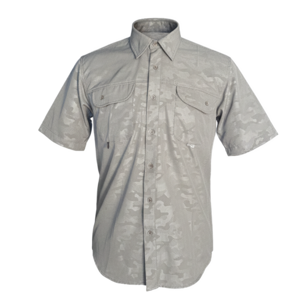 Camisa RIVAS® Camo M/C Perla Caballero