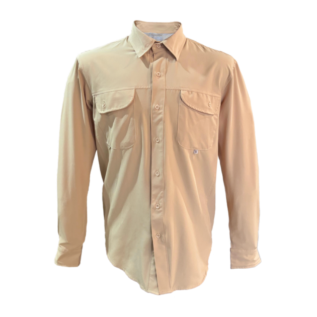 Camisa RIVAS® Outdoor Slim Beige Caballero