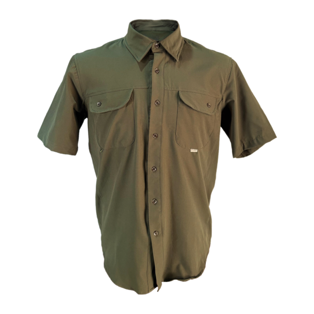 Camisa RIVAS® Outdoor Slim M/C Militar Caballero