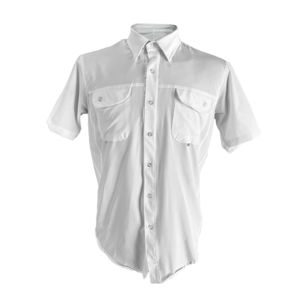 Camisa RIVAS® Outdoor Slim M/C Blanca Caballero