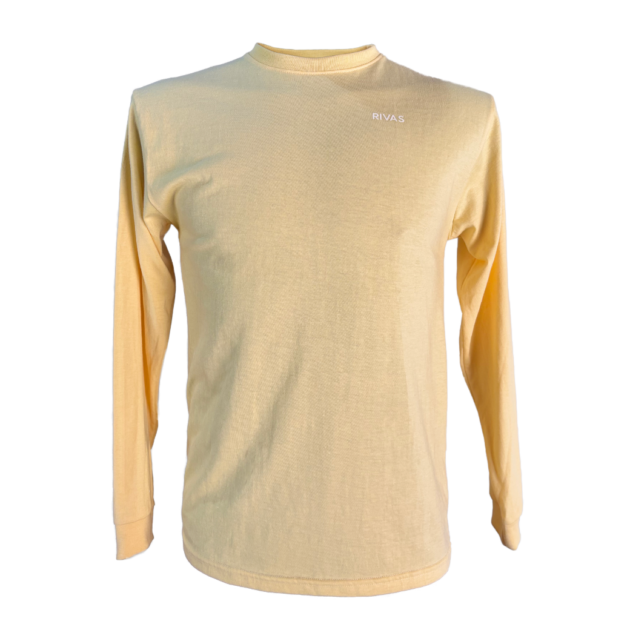 Camisa RIVAS® 50% Poliester 50% Algodón M/L Amarillo