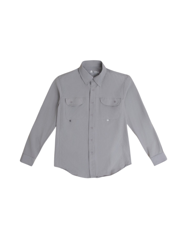 Camisa Corp Plata Slim