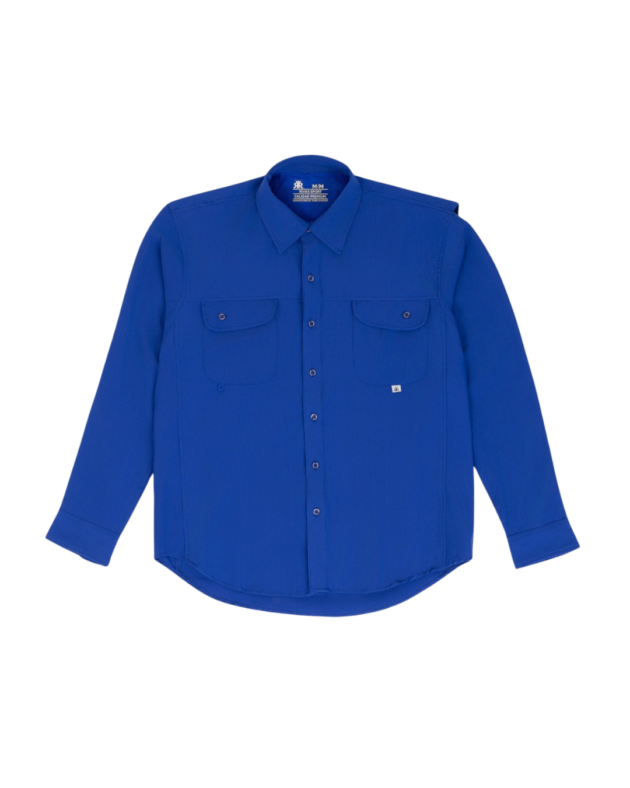 Camisa Outdoor Azul Rey