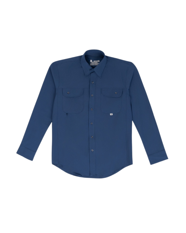 Camisa Outdoor Petroleo Slim