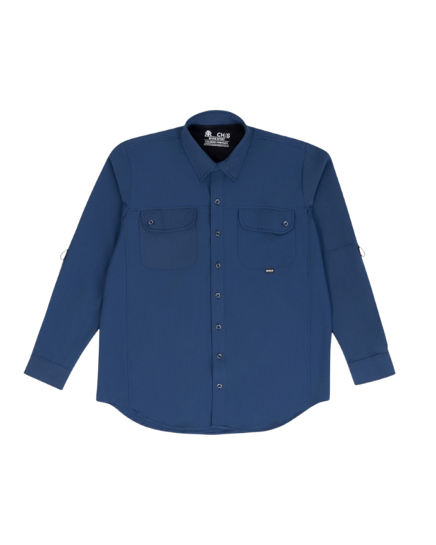 Camisa Outdoor Petroleo Recta