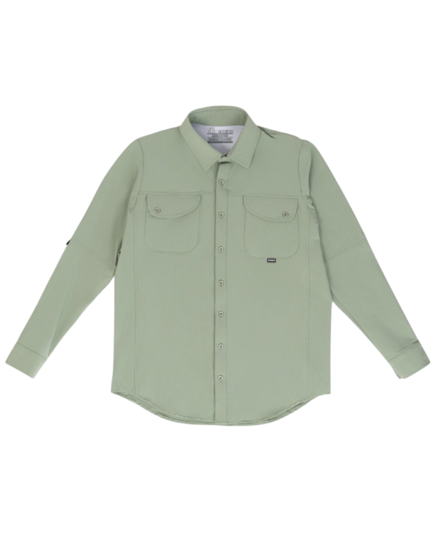 Camisa Outdoor Green Bay Recta