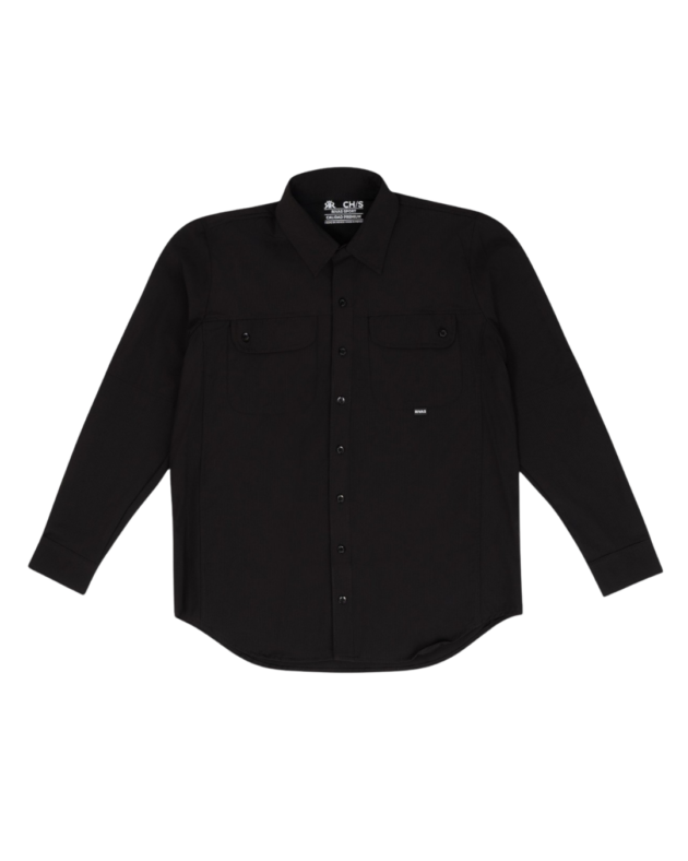 Camisa Outdoor Negra Recta